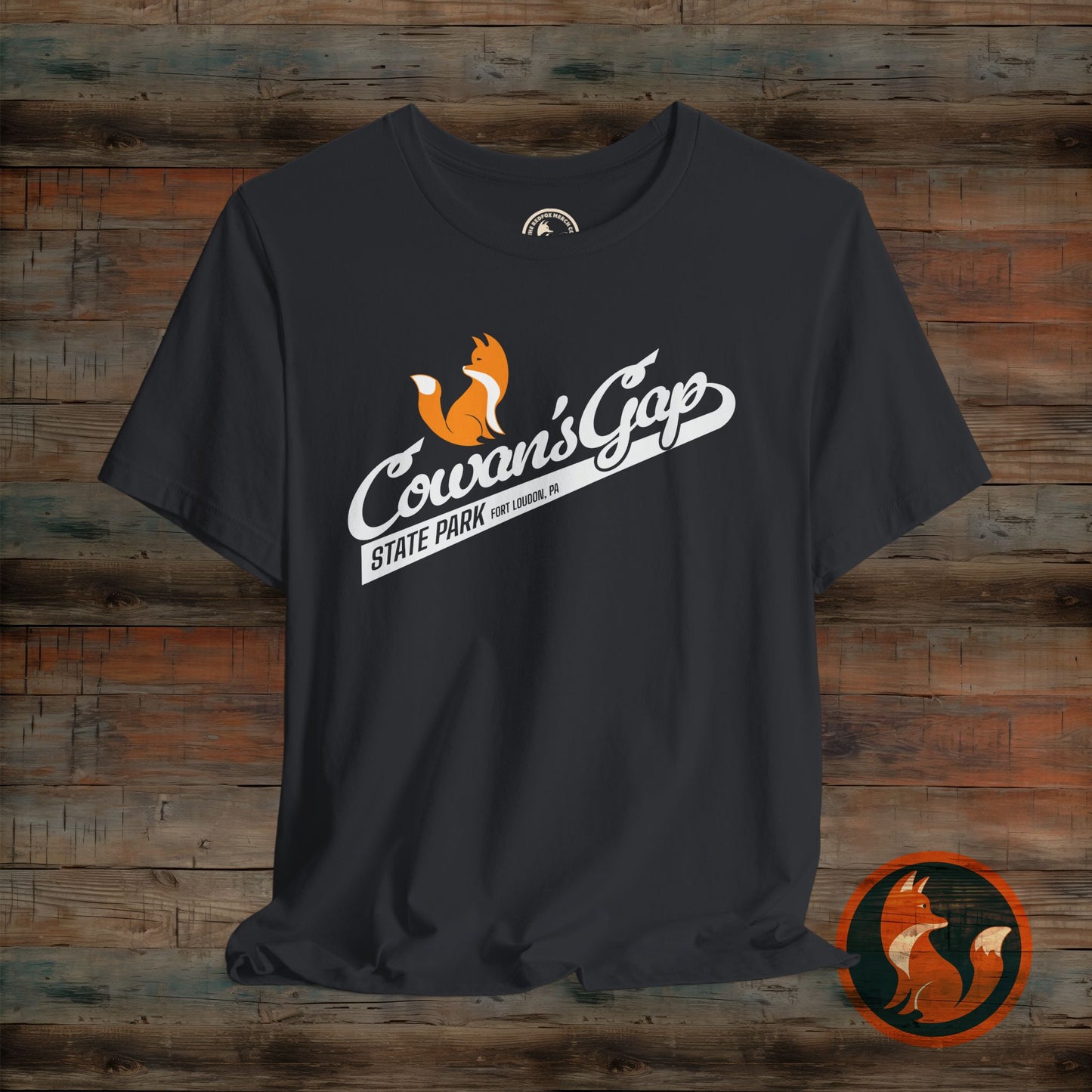 Cowans Gap State Park Tee - Unisex Jersey Short Sleeve T-Shirt, Nature Lover Gift, Hiking Apparel, Outdoor Adventure Wear, [...]