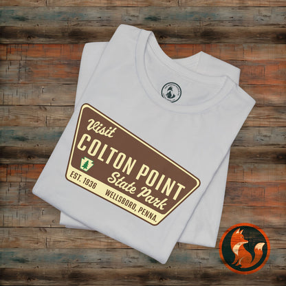 Vintage Colton Point Park Tee - Unisex Jersey Short Sleeve T-Shirt, Casual Outdoor Wear, Travel Souvenir, Nature Lover Gift, Camping Apparel