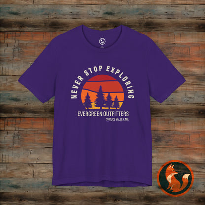 Adventure-Inspired Unisex Jersey Tee - Perfect for Explorers, Travel Lovers, Outdoor Enthusiasts, Vacation Wear, Gift for Nature Lovers