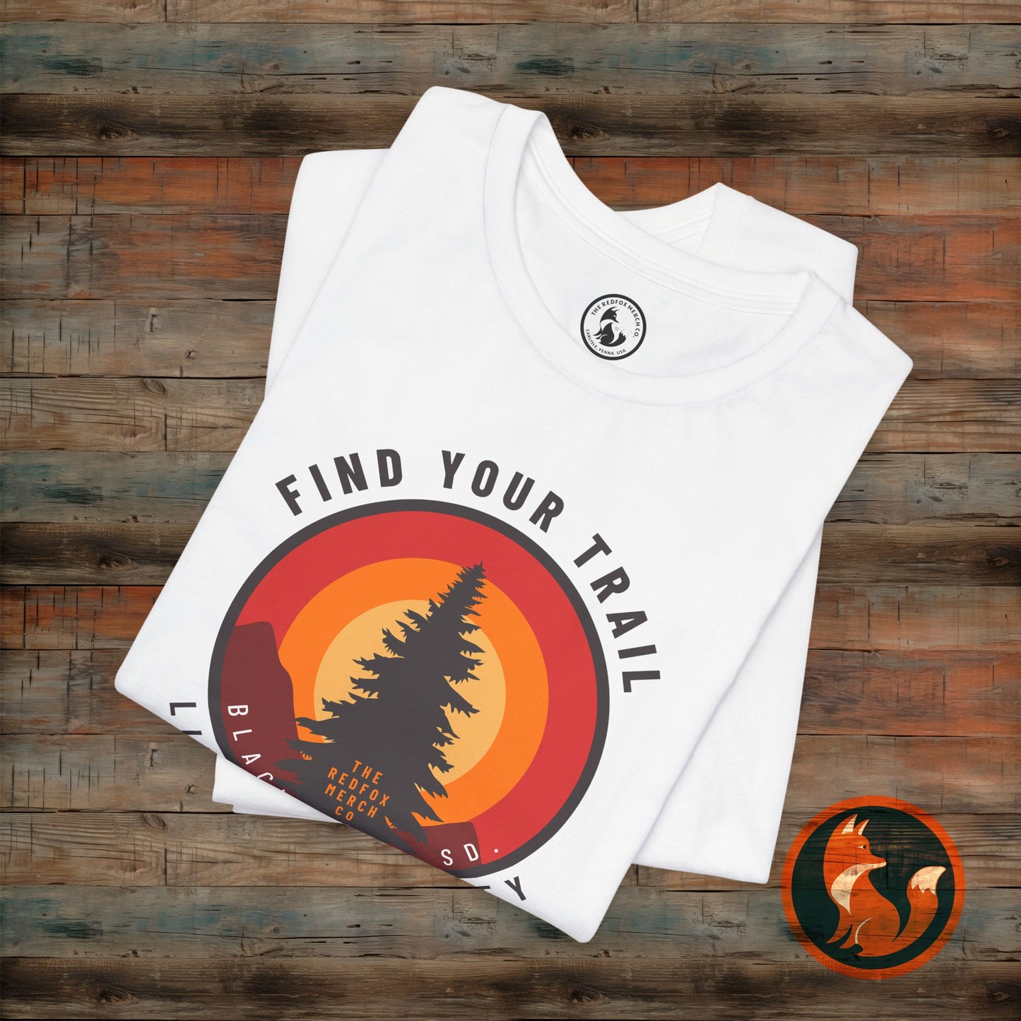 Unisex Adventure T-Shirt - Find Your Trail, Live the Journey, Outdoor Tee, Hiking Gift, Nature Lover Apparel