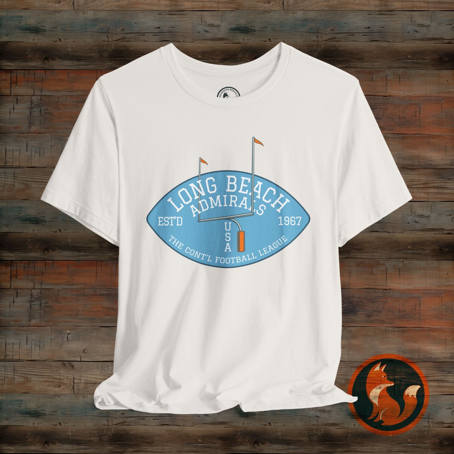 Retro Long Beach Football Tee, Unisex T-Shirt, Casual Wear, Sports Apparel, Gift for Football Lovers, Vintage Style