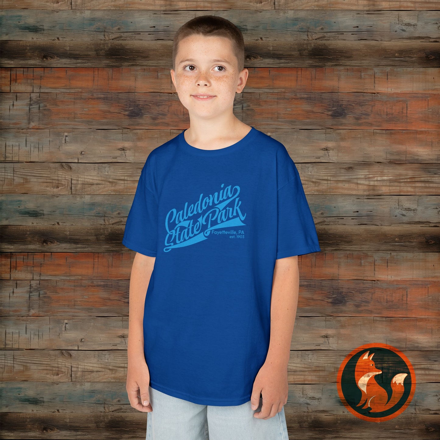Caledonia State Park Kids T-Shirt, Fun Family Tee, Outdoor Adventure Clothing, Nature Lover Gift, Playful Kids Apparel
