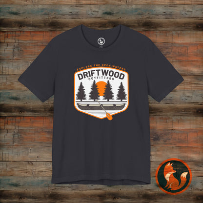 Driftwood Outfitters Unisex Tee, Adventure Shirt, Nature Lover Gift, Camping Apparel, Casual Wear, Perfect all Year