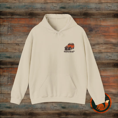 Outdoor Adventure Hoodie, Unisex Sweatshirt, Camping Gear, Off-Road Jeep Apparel, Gift for Nature Lovers