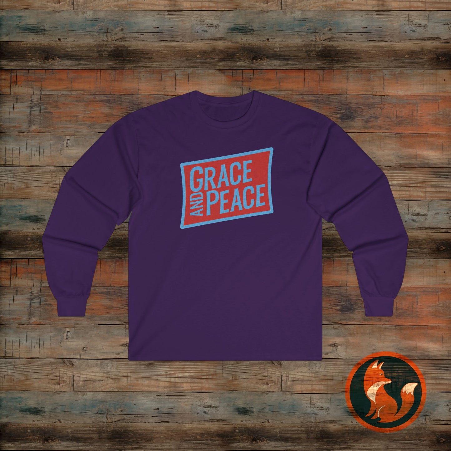 Grace and Peace Unisex Long Sleeve Tee, Spiritual Gift, Inspirational Shirt, Cozy Casual Wear, Perfect for Any Occasion