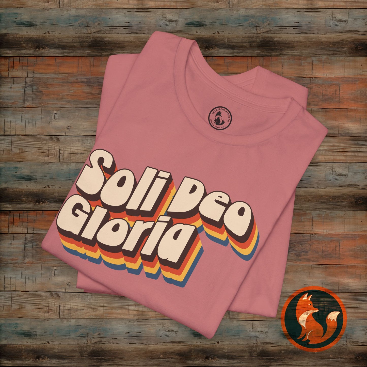 Soli Deo Gloria(Glory to God Alone) Unisex T-Shirt, Retro Graphic Tee, Casual Everyday Wear, Religious Inspiration Shirt, Gift for Believers, Faith-Based [...]