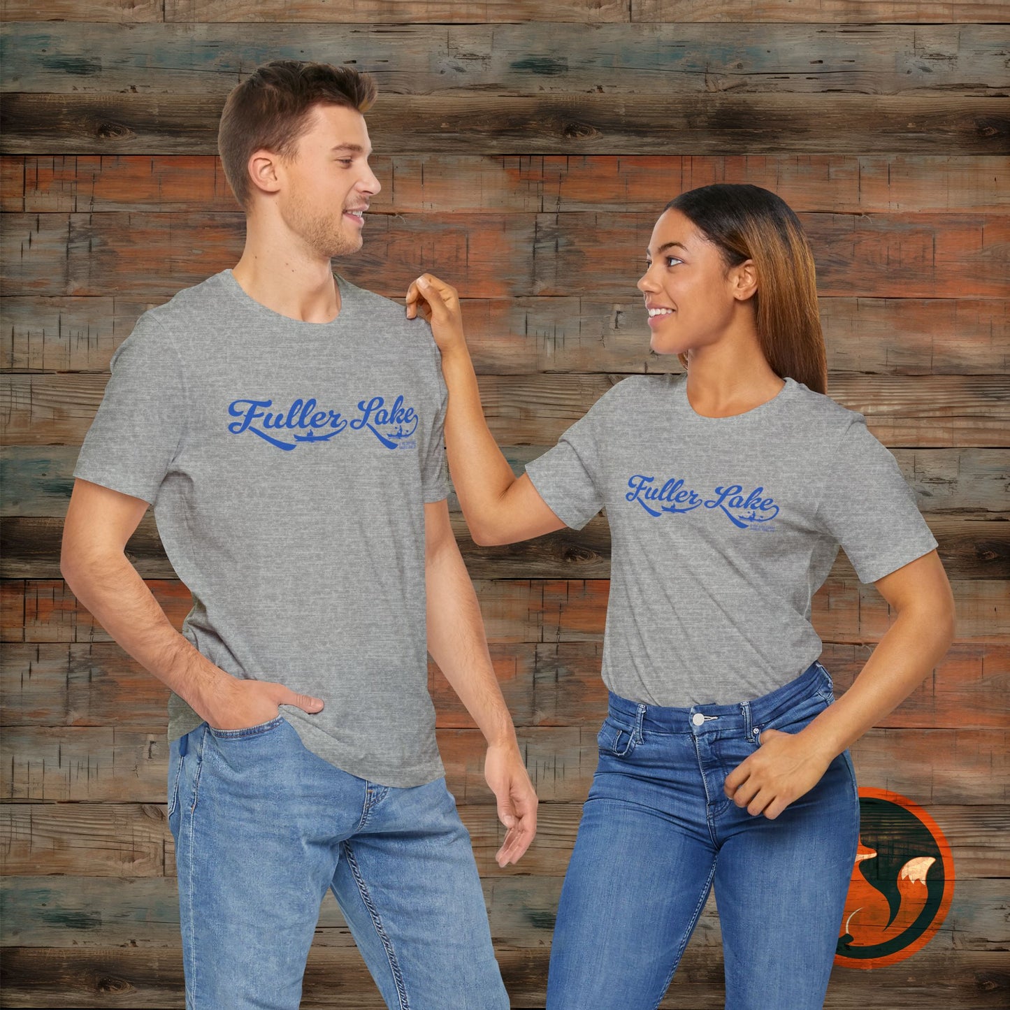 Lake Vibes Unisex T-Shirt - Fuller Lake Graphic Tee, Summer Apparel, Outdoorsy Gift, Lake Lover Shirt, Casual Comfort Wear