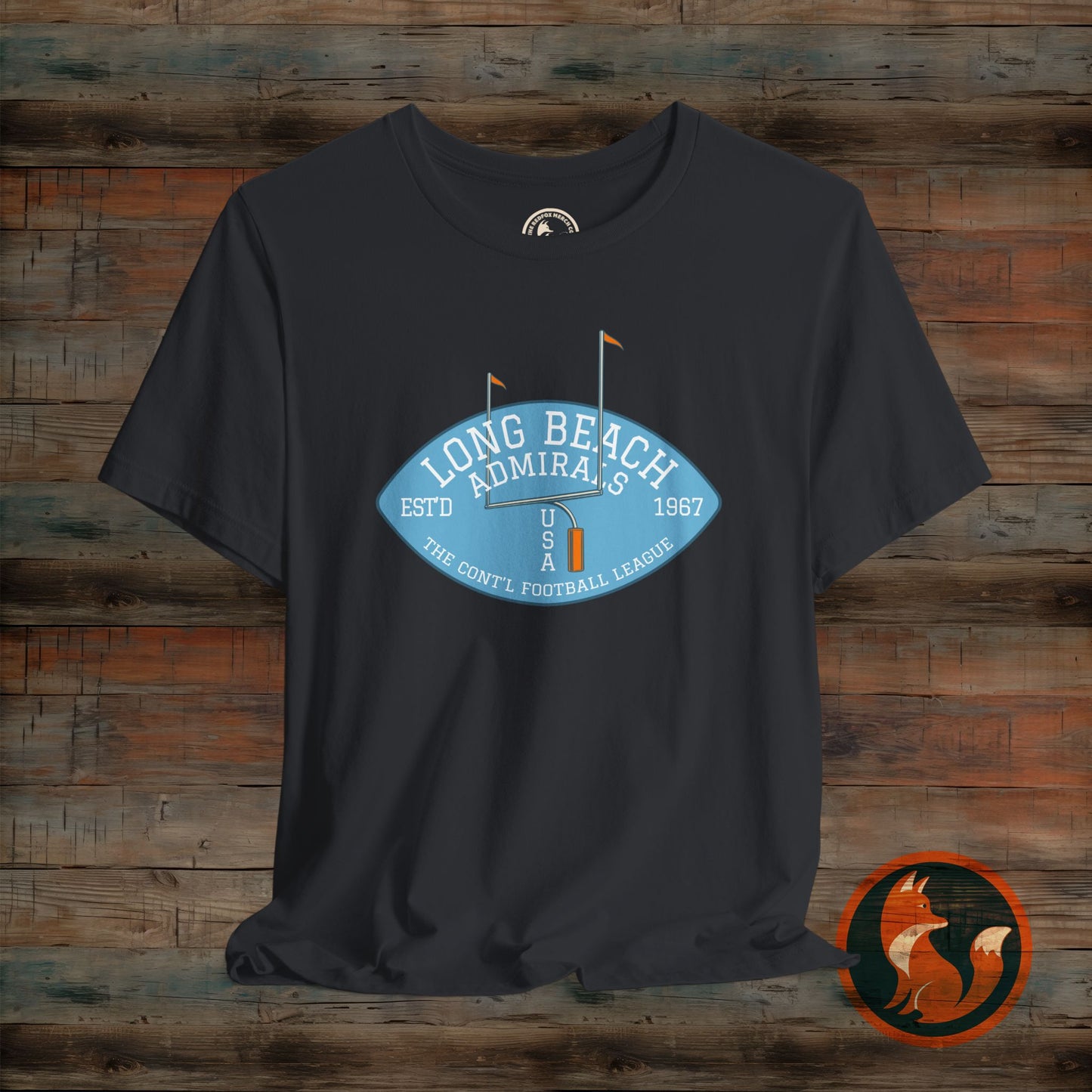 Retro Long Beach Football Tee, Unisex T-Shirt, Casual Wear, Sports Apparel, Gift for Football Lovers, Vintage Style