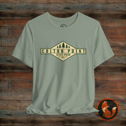 Colton Point State Park Tee, Eco-Friendly Nature Shirt, Unisex Outdoor Apparel, Perfect Gift for Hikers and Campers