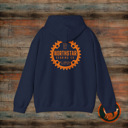 Cozy Unisex Hooded Sweatshirt, Perfect for Casual Wear, Gift for Friends, Outdoor Activities, Fall Fashion, Northstar Design