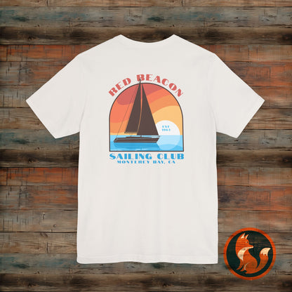 Sailing Club Tee, Nautical Beach Shirt, Summer Vibes T-Shirt, Ocean Lover Gift, Cruise Outing Apparel