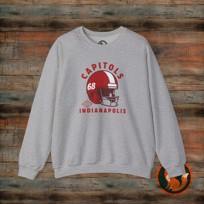 Vintage Football Crewneck Sweatshirt, Retro Sports Sweatshirt, Classic Athletic Apparel, Cozy Gifts for Fans, Game Day Style