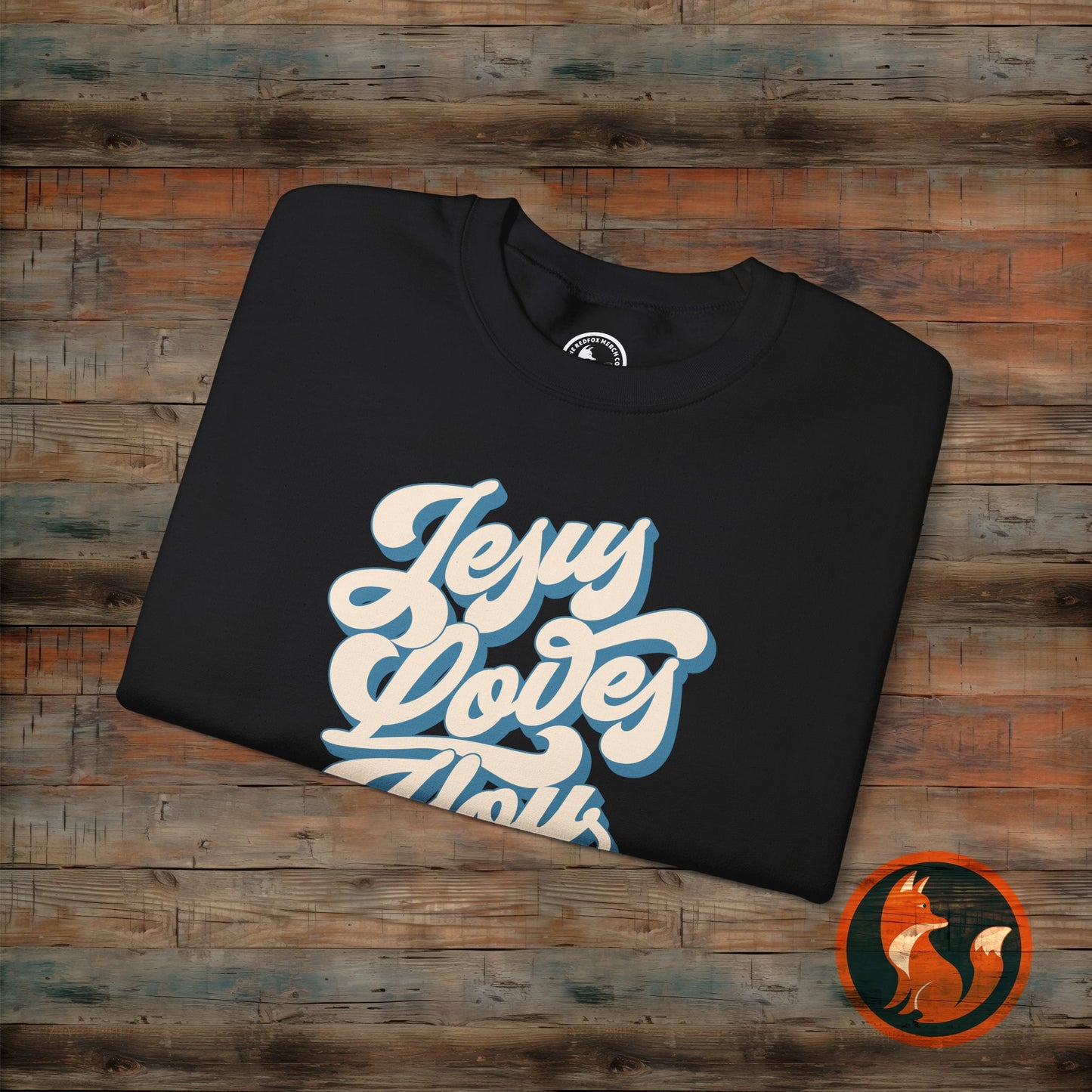 Jesus Loves You Sweatshirt: Unisex Love Design, Cozy Gift for Friends, Family, Valentine's Day, Birthday, Everyday Wear