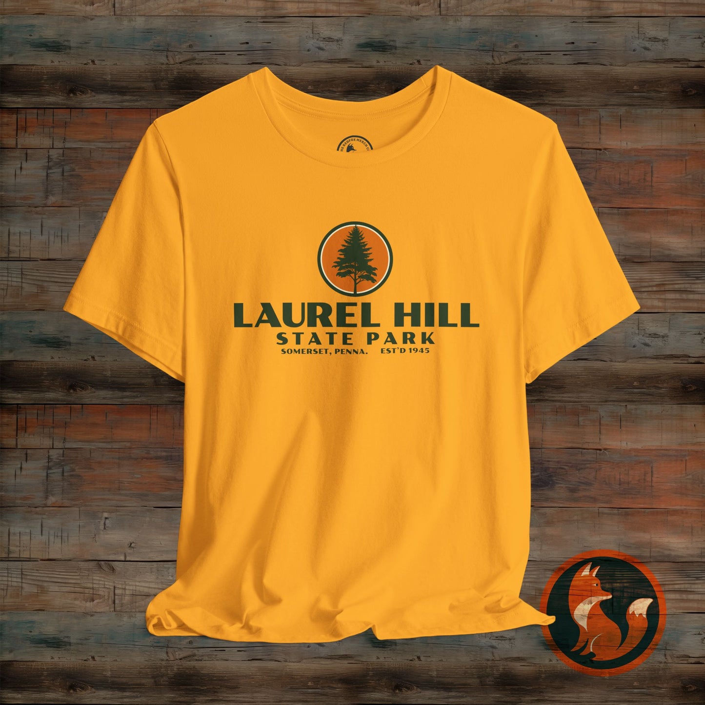 Laurel Hill State Park Tee - Unisex Jersey Short Sleeve T-Shirt, Nature Lover's Gift, Outdoor Adventure Apparel, Casual Wear, Gift for [...]