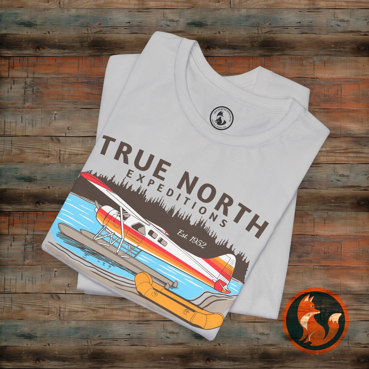Adventure-Inspired Unisex Tee: True North Expeditions, Outdoor Shirt, Travel Apparel, Water Sports T-Shirt, Gift for Adventurers, [...]