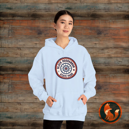 Black Moshannon State Park Hoodie, Cozy Sweatshirt for Outdoor Lovers, Perfect for Camping, Travel, Gifts, Nature Lovers