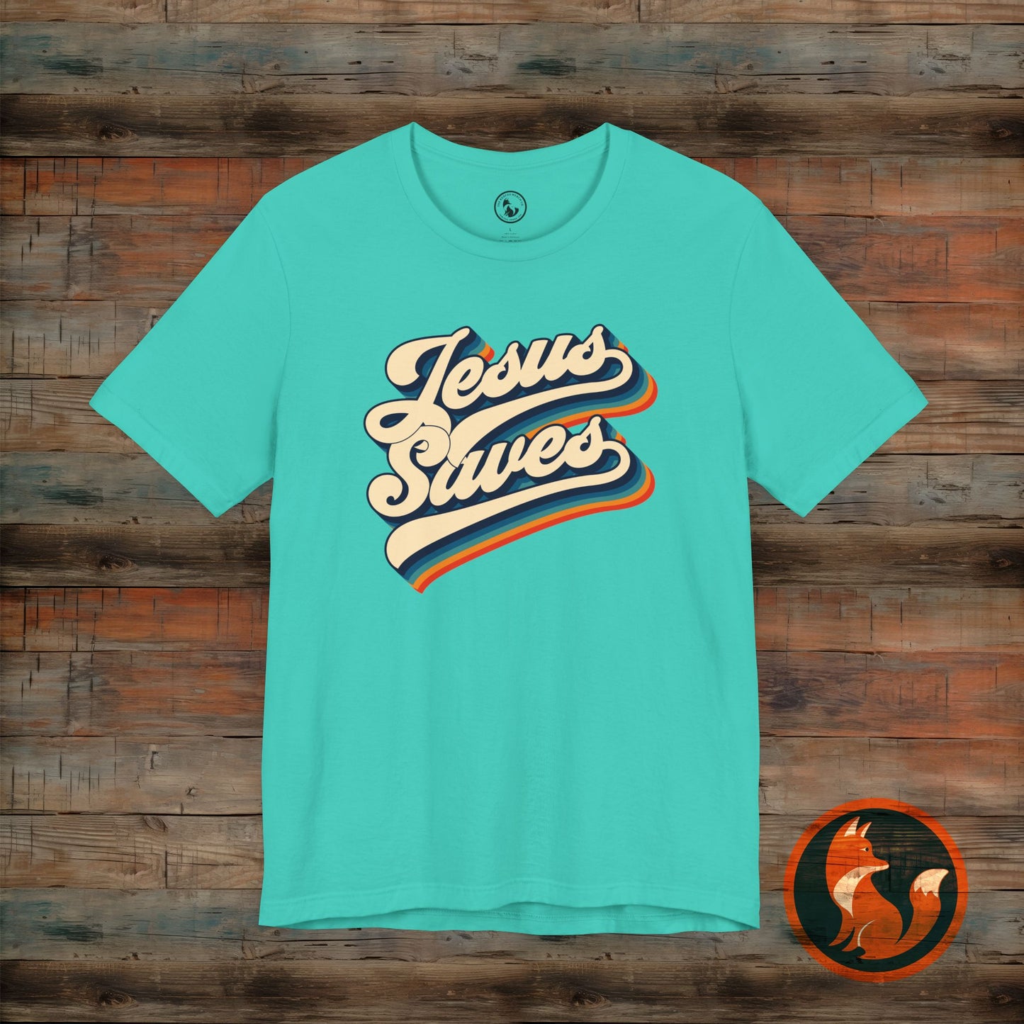Stylish Jesus Saves Tee, Faith-Based Tee, Unisex Graphic Shirt, Everyday Comfort, Perfect Gift for Believers