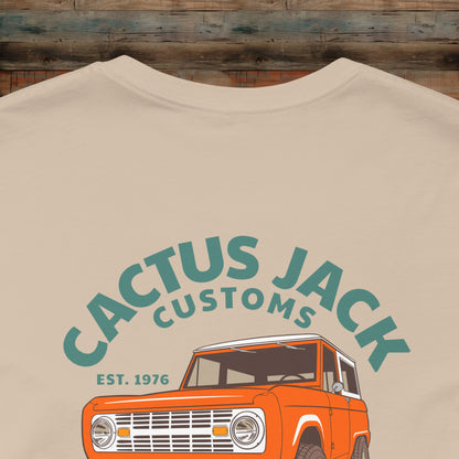 Cactus Jack Vintage Tee, Unisex Short Sleeve Shirt, Retro Graphic Tee, Car Enthusiast Gift, Casual Streetwear, Arizona Pride