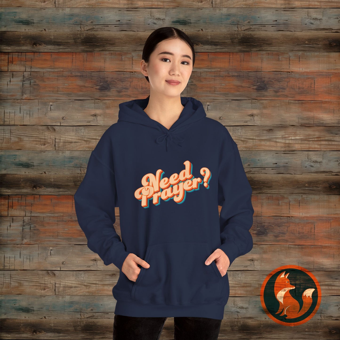 Need Prayer? Unisex Hoodie - Cozy Christian Sweatshirt for Prayer Warriors, Faith Apparel, Gift for Friends, Spiritual Comfort