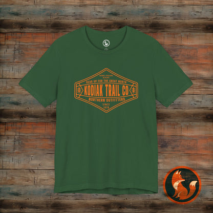 Rustic Outdoor Adventure Tee, Hiking Shirt, Vintage Style T-Shirt, Kodiak Trail Co Shirt, Great Outdoors Apparel