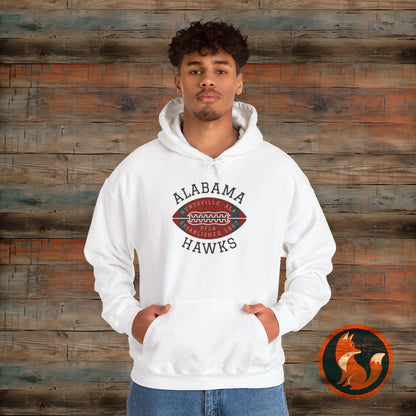 Alabama Hawks Football Sweatshirt, Unisex Casual Hoodie, Team Spirit Gear, Perfect for Game Days, Comfortable All-Season Wear