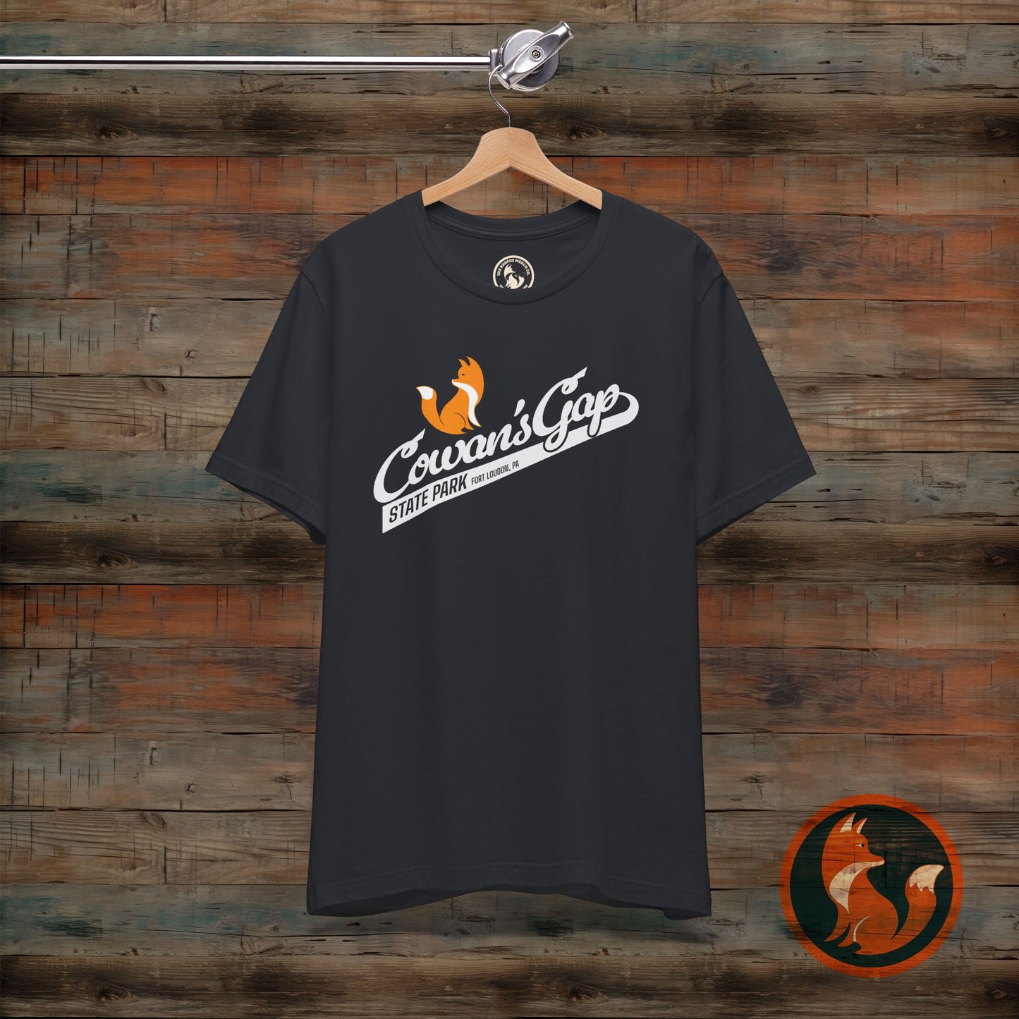 Cowans Gap State Park Tee - Unisex Jersey Short Sleeve T-Shirt, Nature Lover Gift, Hiking Apparel, Outdoor Adventure Wear, [...]