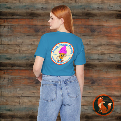 Ice Cream Parlor Tee, Cute Summer Shirt, Fun Gift for Friends, Unisex Graphic Tee, Ice Cream Lovers Apparel, Retro Design T-Shirt