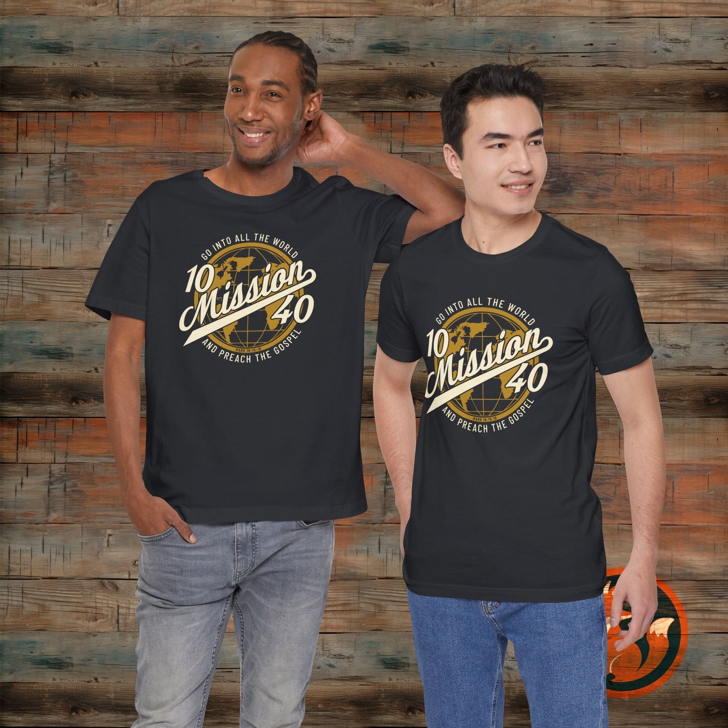 Inspirational Mission Tee, Faith-Based Shirt, Unisex Graphic T-Shirt, Christian Apparel, Gift for Believers, Church Events