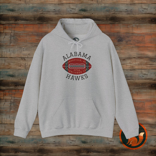 Alabama Hawks Football Sweatshirt, Unisex Casual Hoodie, Team Spirit Gear, Perfect for Game Days, Comfortable All-Season Wear