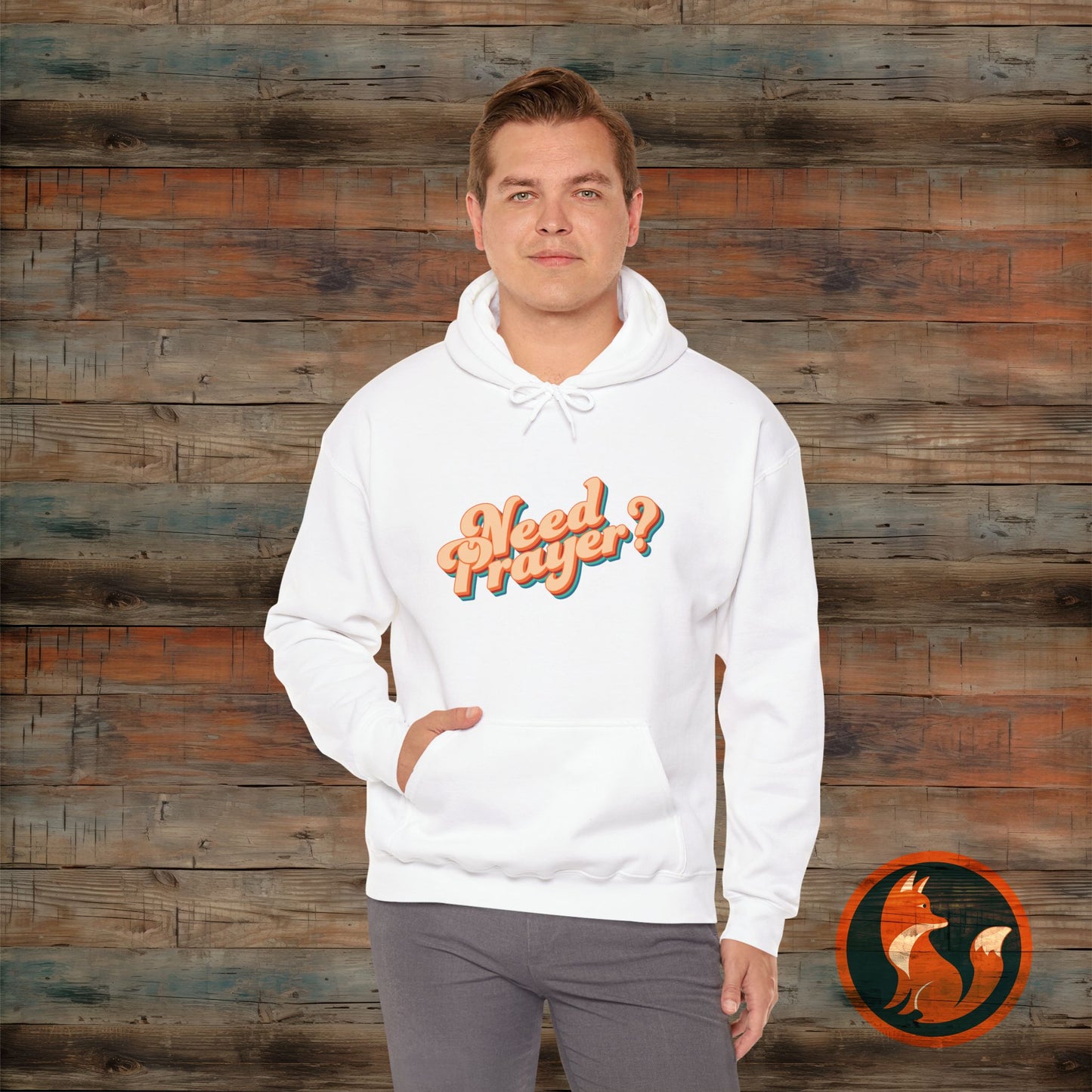 Need Prayer? Unisex Hoodie - Cozy Christian Sweatshirt for Prayer Warriors, Faith Apparel, Gift for Friends, Spiritual Comfort