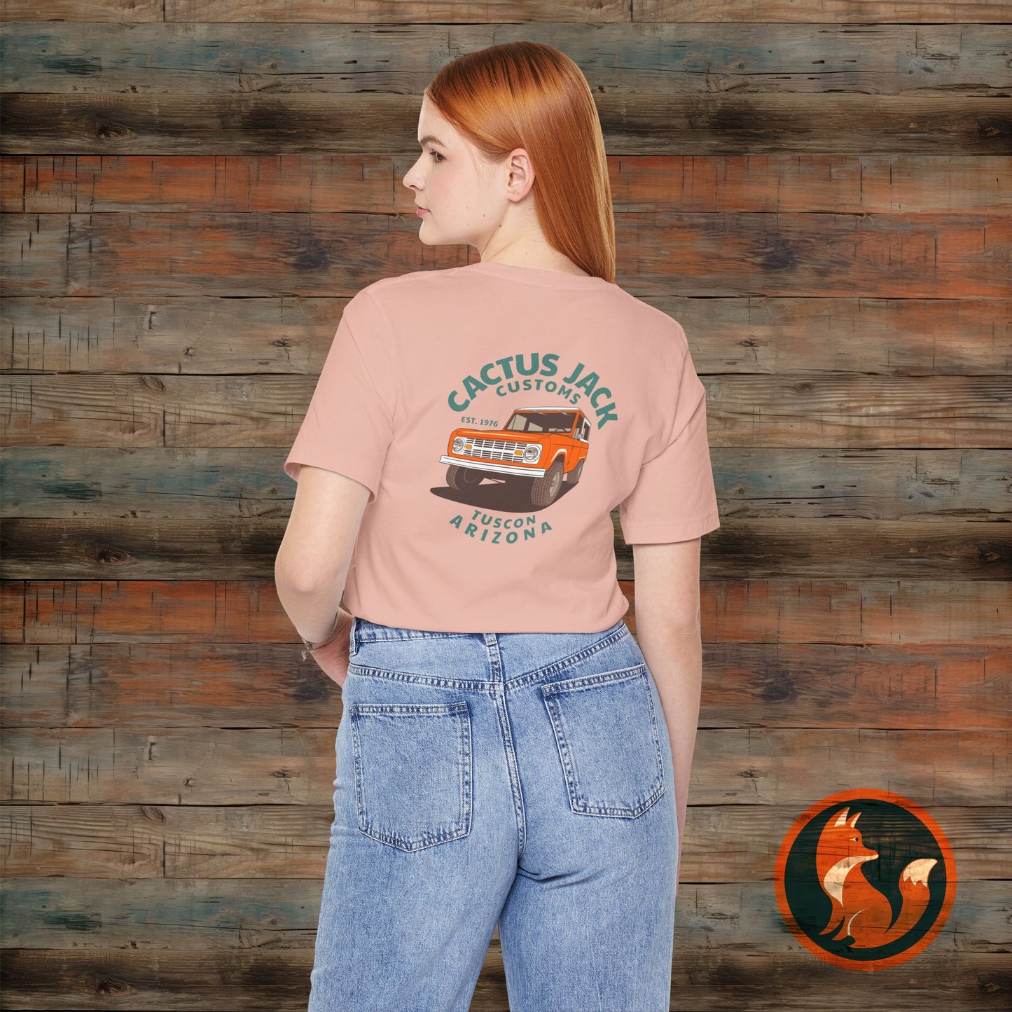 Cactus Jack Vintage Tee, Unisex Short Sleeve Shirt, Retro Graphic Tee, Car Enthusiast Gift, Casual Streetwear, Arizona Pride