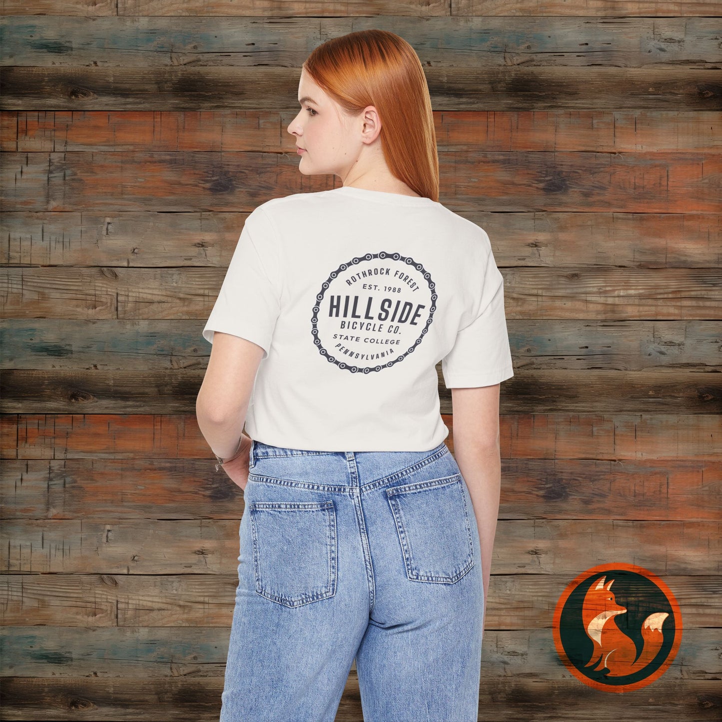 Vintage Bicycle Co. Tee - Unisex Jersey Short Sleeve T-Shirt, Retro Graphic Tee, Bike Lover Gift, Casual Wear, Summer Essential