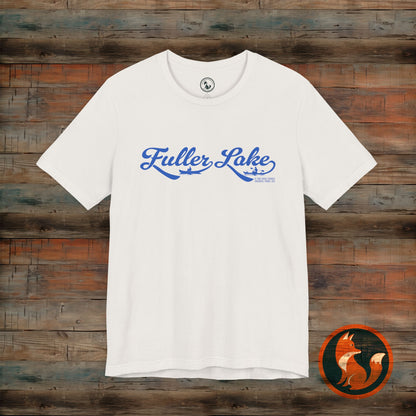 Lake Vibes Unisex T-Shirt - Fuller Lake Graphic Tee, Summer Apparel, Outdoorsy Gift, Lake Lover Shirt, Casual Comfort Wear