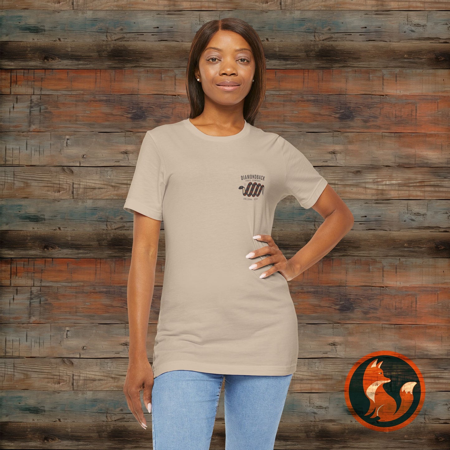 Diamondback Trail Company Tee - Unisex Short Sleeve Shirt, Nature Lover Apparel, Outdoor Adventure Top, Gift for Hikers, Eco-Friendly [...]