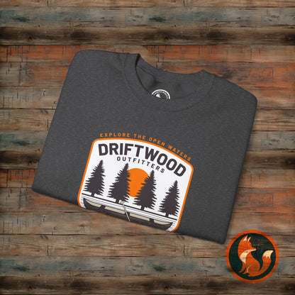 Driftwood Outfitters Crewneck Sweatshirt - Cozy Unisex Pullover for Outdoor Lovers, Perfect for Camping, Hiking, or Casual Wear, [...]