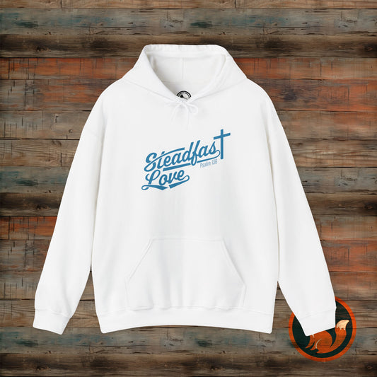 Steadfast Love Hoodie, Cozy Unisex Sweatshirt for Relaxed Vibes, Perfect Gift for Friends and Family, Ideal for Casual Wear, [...]