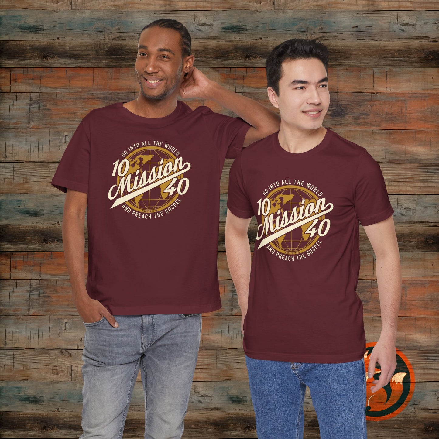 Inspirational Mission Tee, Faith-Based Shirt, Unisex Graphic T-Shirt, Christian Apparel, Gift for Believers, Church Events