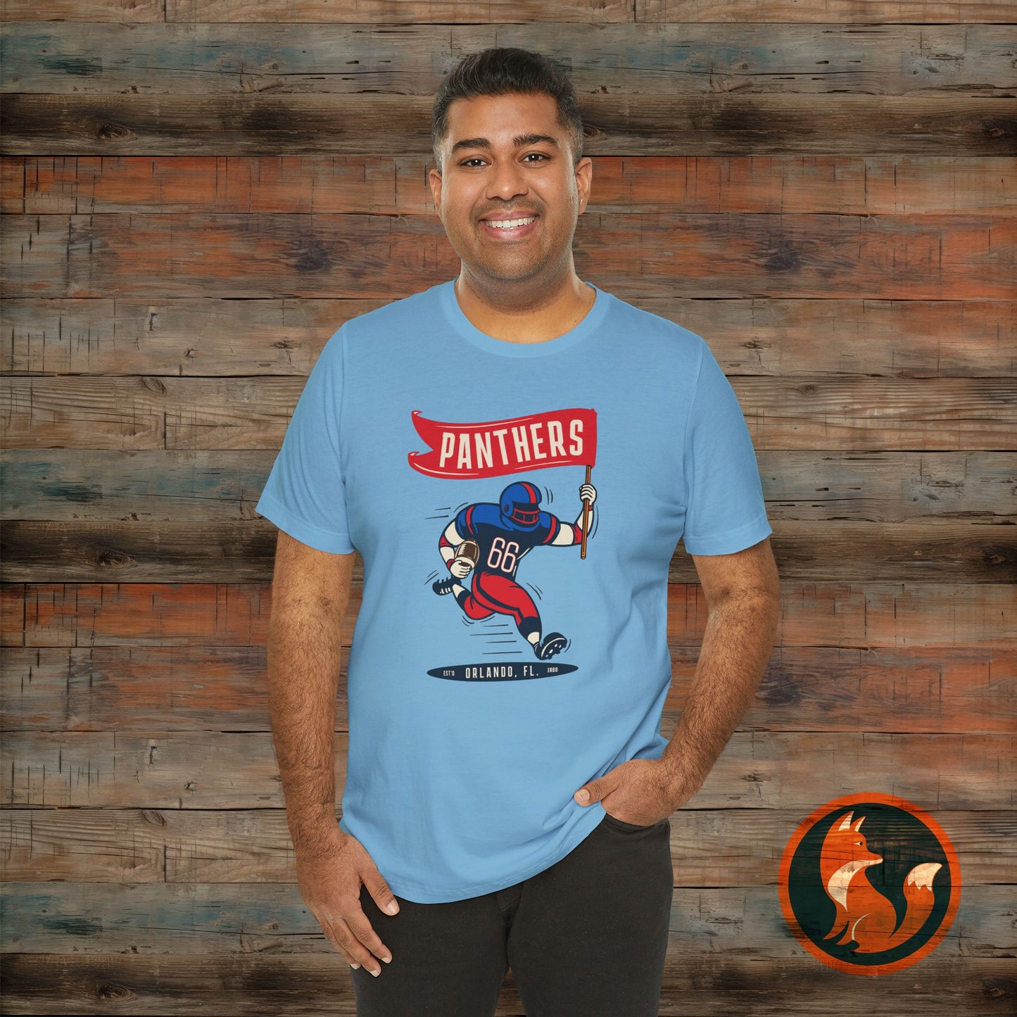 Orlando Panthers CoFL Unisex Jersey Tee, Sporty T-Shirt, Game Day Apparel, Football Fan Shirt, Athletic Wear, Casual Comfort