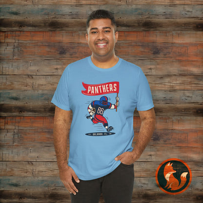Orlando Panthers CoFL Unisex Jersey Tee, Sporty T-Shirt, Game Day Apparel, Football Fan Shirt, Athletic Wear, Casual Comfort
