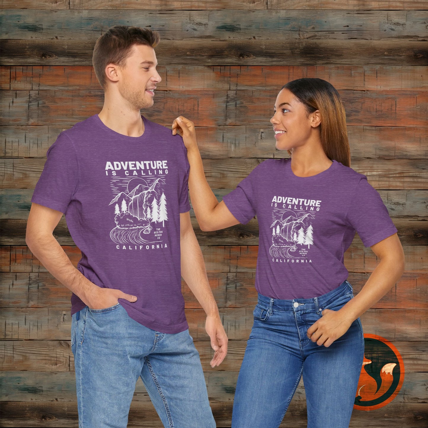 Adventure Is Calling Unisex Tee | Perfect for Outdoor Lovers, Camping, Hiking, Travel, Gifts