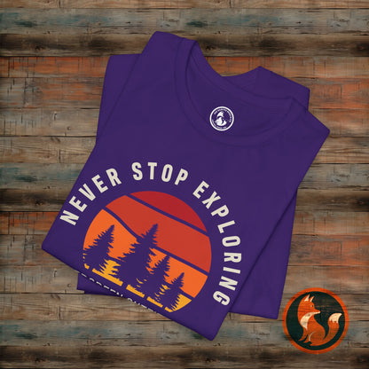 Adventure-Inspired Unisex Jersey Tee - Perfect for Explorers, Travel Lovers, Outdoor Enthusiasts, Vacation Wear, Gift for Nature Lovers