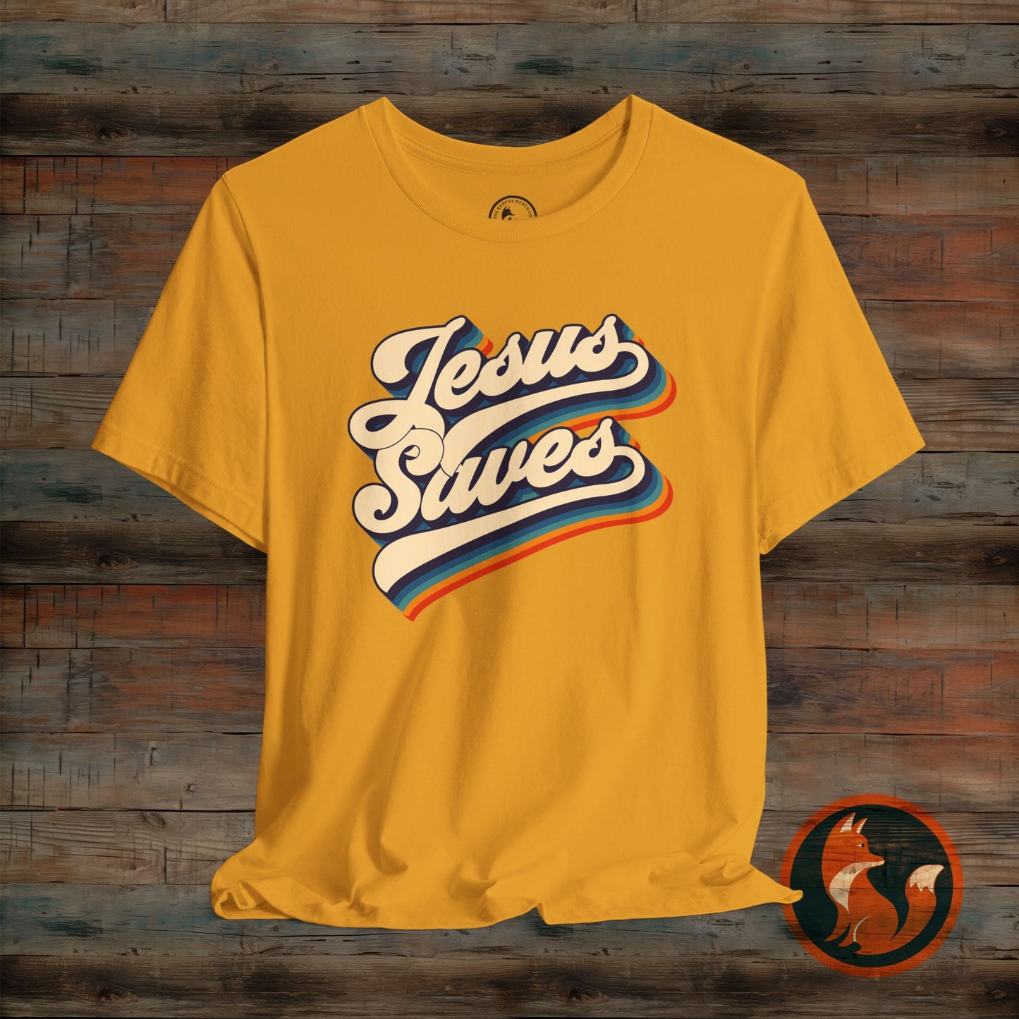 Stylish Jesus Saves Tee, Faith-Based Tee, Unisex Graphic Shirt, Everyday Comfort, Perfect Gift for Believers