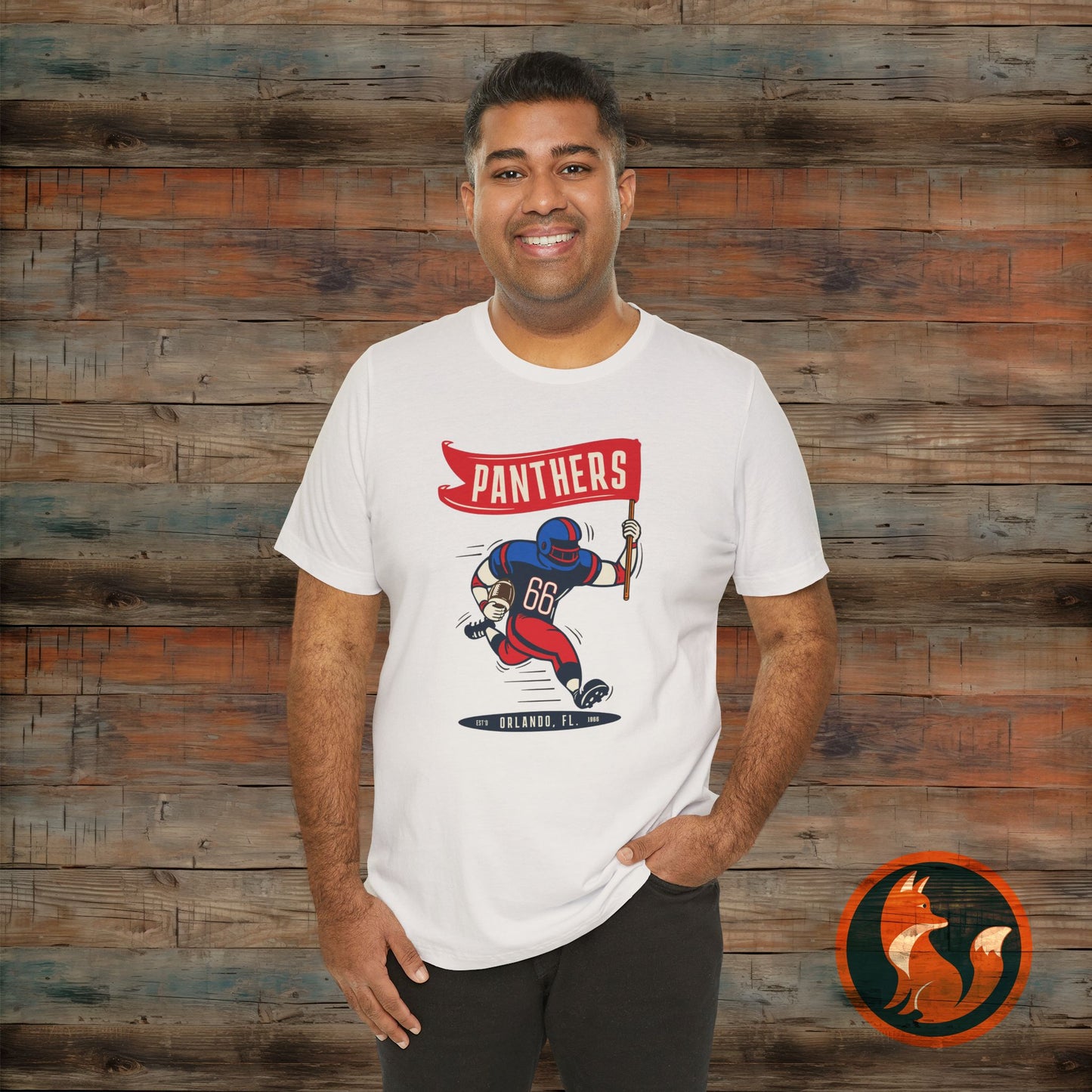 Orlando Panthers CoFL Unisex Jersey Tee, Sporty T-Shirt, Game Day Apparel, Football Fan Shirt, Athletic Wear, Casual Comfort