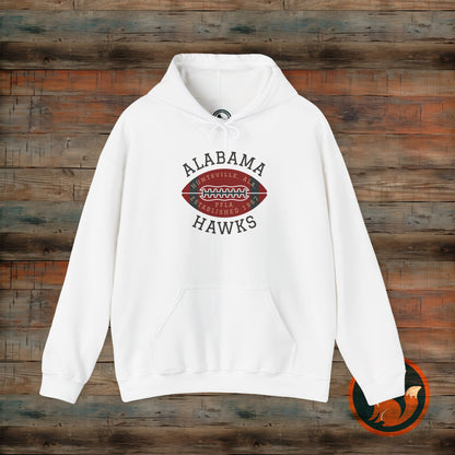 Alabama Hawks Football Sweatshirt, Unisex Casual Hoodie, Team Spirit Gear, Perfect for Game Days, Comfortable All-Season Wear