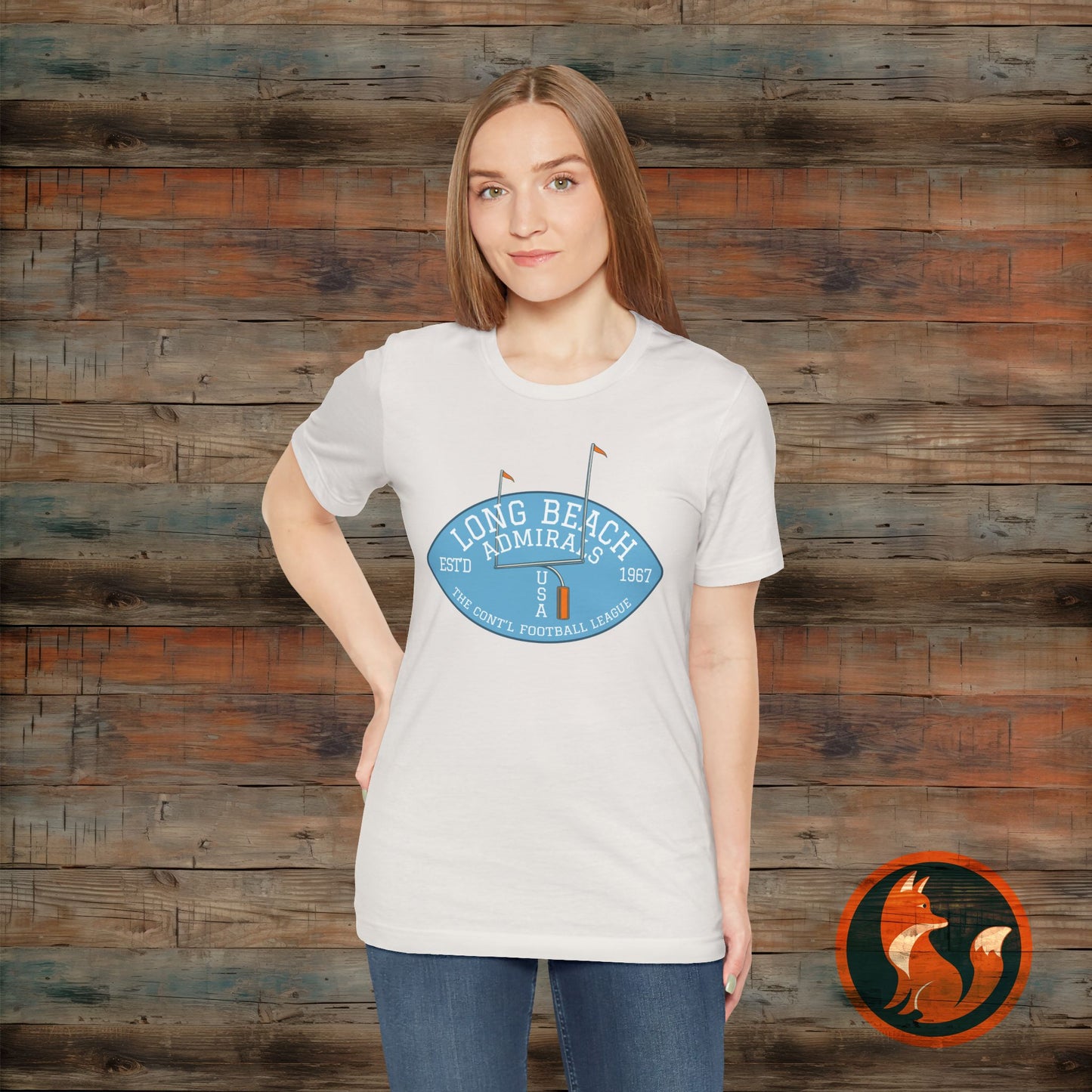 Retro Long Beach Football Tee, Unisex T-Shirt, Casual Wear, Sports Apparel, Gift for Football Lovers, Vintage Style