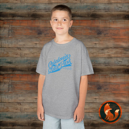 Caledonia State Park Kids T-Shirt, Fun Family Tee, Outdoor Adventure Clothing, Nature Lover Gift, Playful Kids Apparel