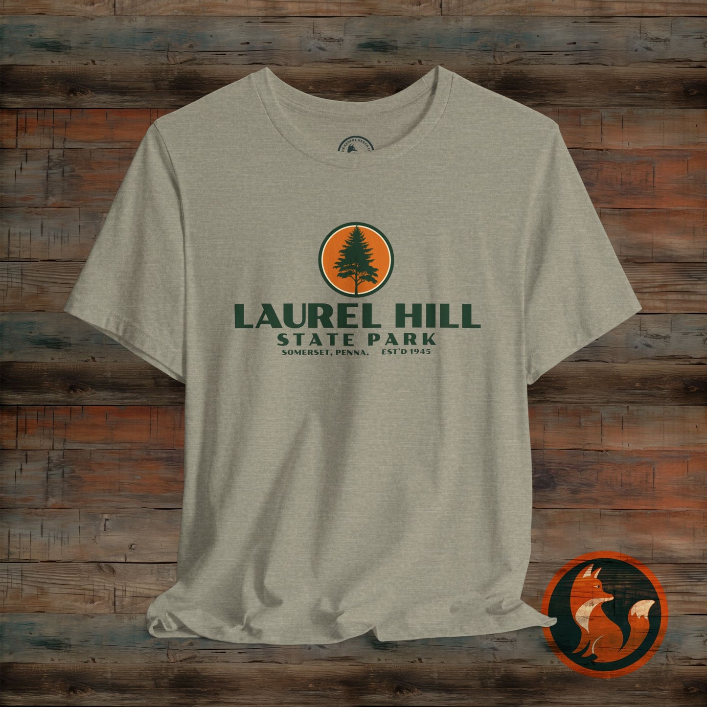 Laurel Hill State Park Tee - Unisex Jersey Short Sleeve T-Shirt, Nature Lover's Gift, Outdoor Adventure Apparel, Casual Wear, Gift for [...]