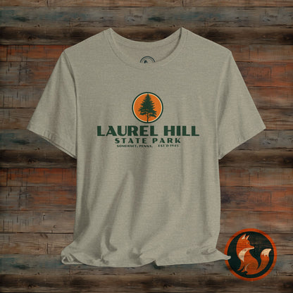 Laurel Hill State Park Tee - Unisex Jersey Short Sleeve T-Shirt, Nature Lover's Gift, Outdoor Adventure Apparel, Casual Wear, Gift for [...]
