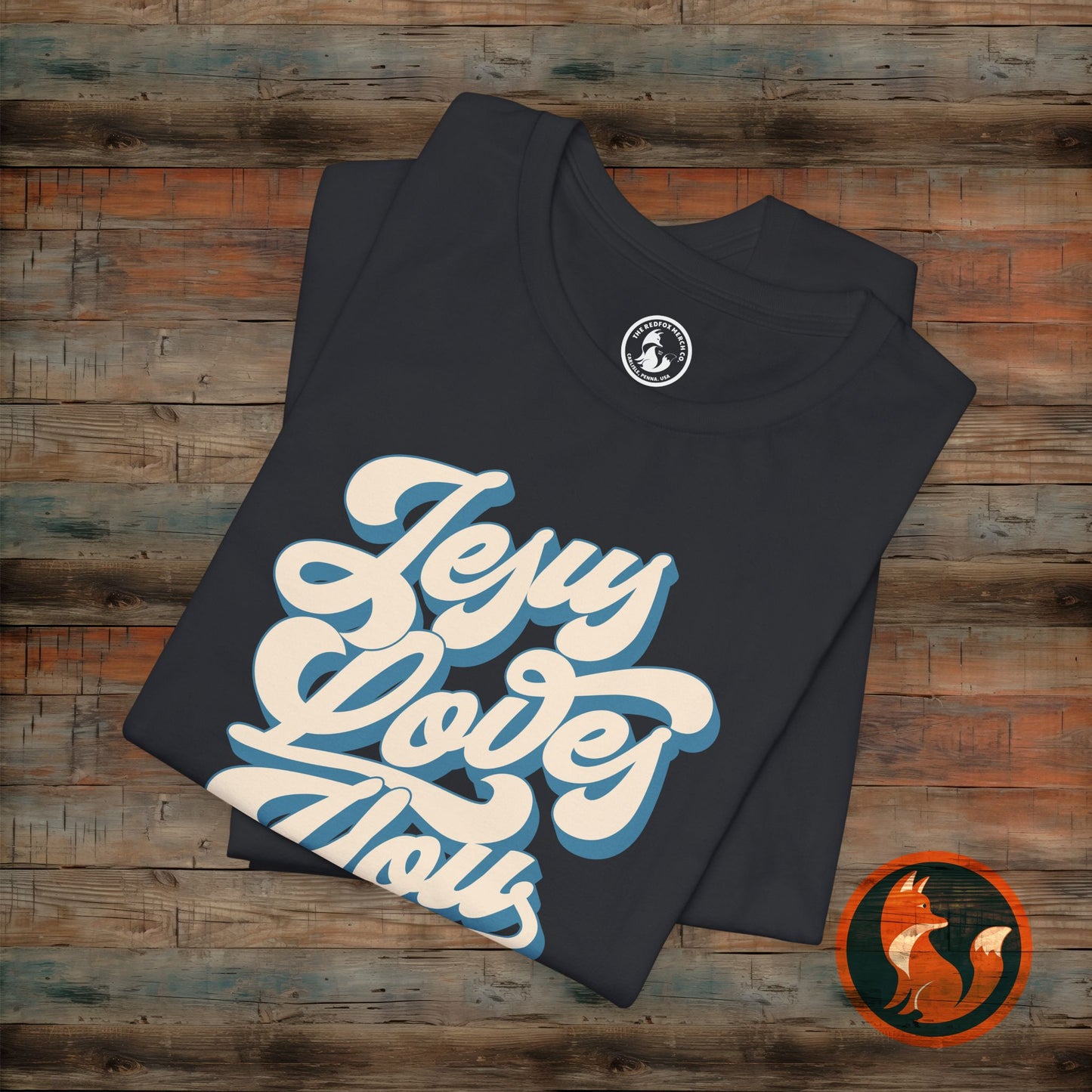 Jesus Loves You Unisex Tee, Inspirational T-Shirt, Faith-Based Apparel, Gift for Christians, Casual Everyday Wear