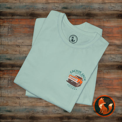 Cactus Jack Vintage Tee, Unisex Short Sleeve Shirt, Retro Graphic Tee, Car Enthusiast Gift, Casual Streetwear, Arizona Pride